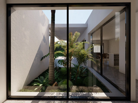 Modern Eco-Friendly Single-Storey Villa with Solar Panels – Smart, Energy-Efficient Living