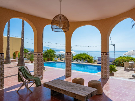 Magnificent Andalusian Villa with Scandinavian Touch and Sea Views in Estepona West