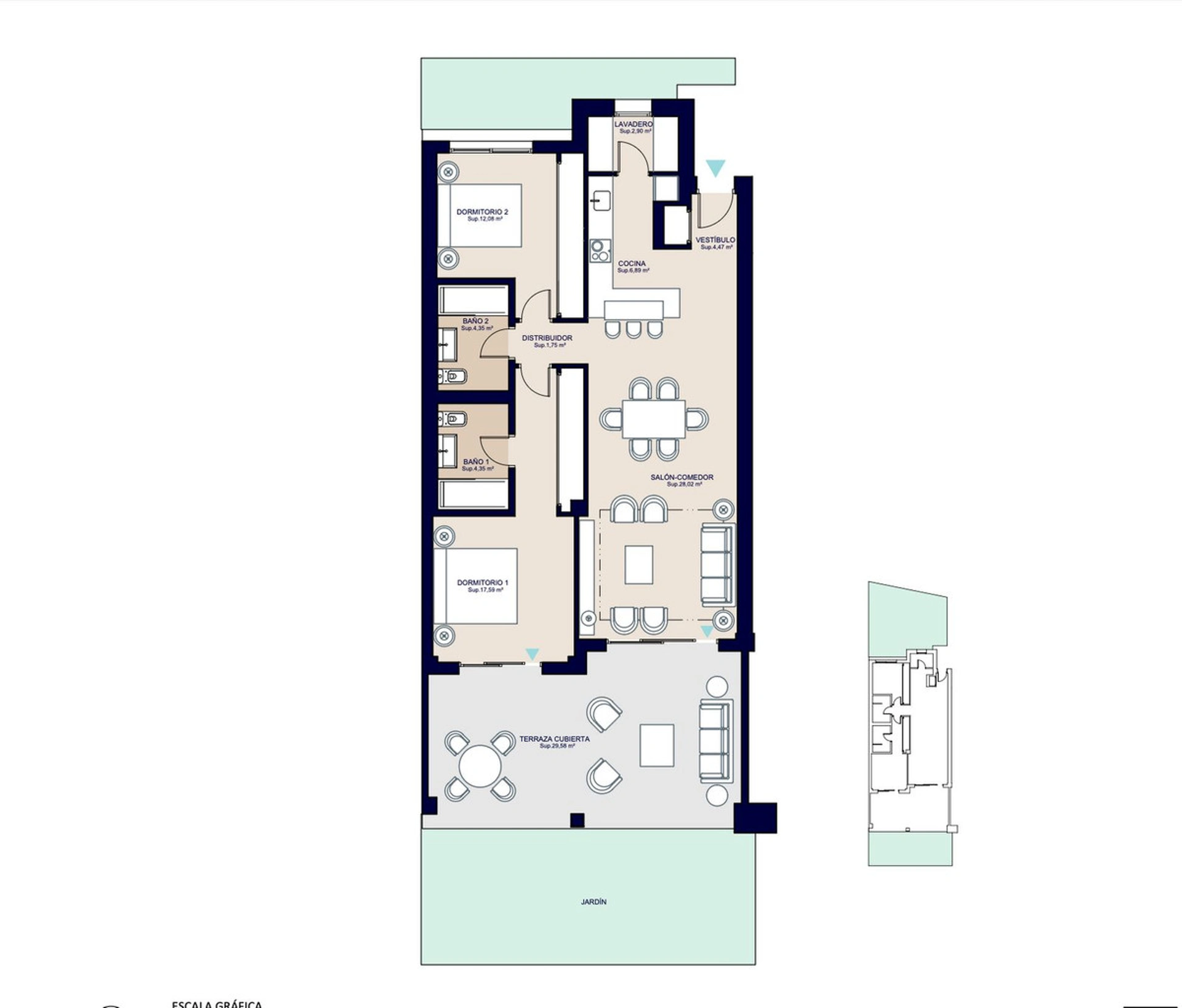 Apartment for sale in Estepona