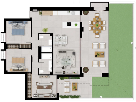 Apartment for sale in Marbella
