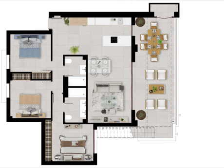Apartment for sale in Marbella