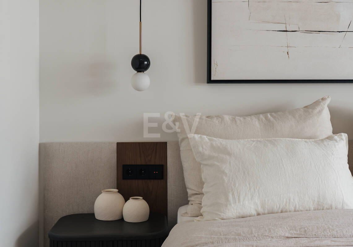 Elegante Wohnung in Las Lomas del Marbella Club mit herrlichem Berg- und Meerblick