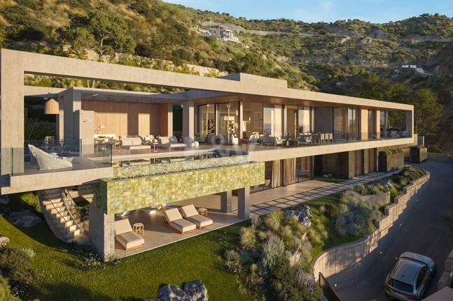 Contemporary Luxury Villa with Panoramic Sea Views in Real de la Quinta, Benahavís