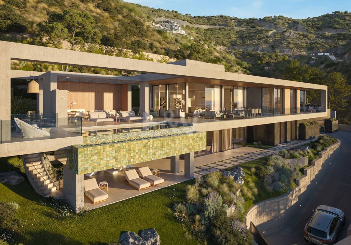 Contemporary Luxury Villa with Panoramic Sea Views in Real de la Quinta, Benahavís