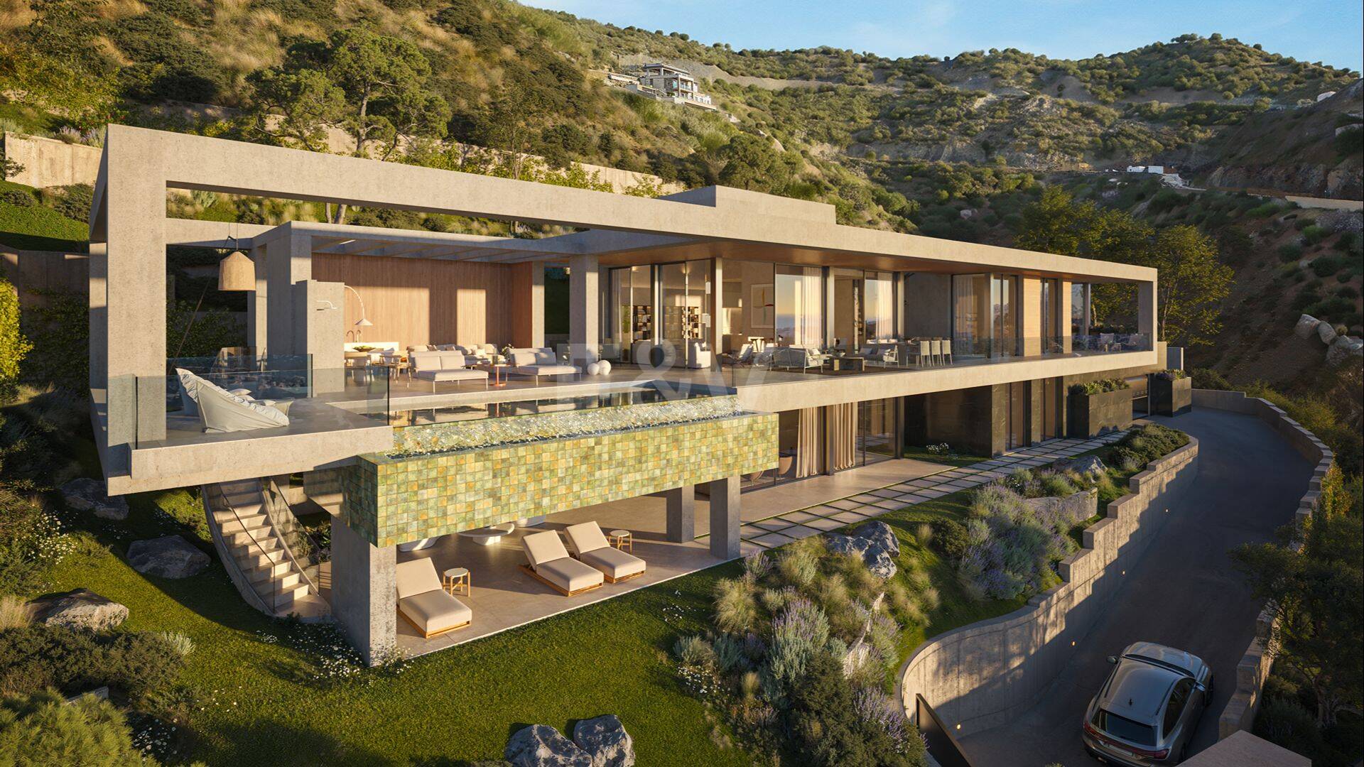 Contemporary Luxury Villa with Panoramic Sea Views in Real de la Quinta, Benahavís
