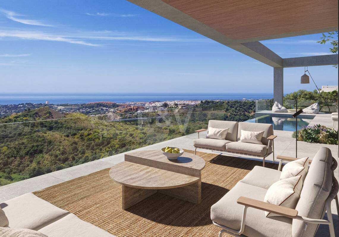 Contemporary Luxury Villa with Panoramic Sea Views in Real de la Quinta, Benahavís