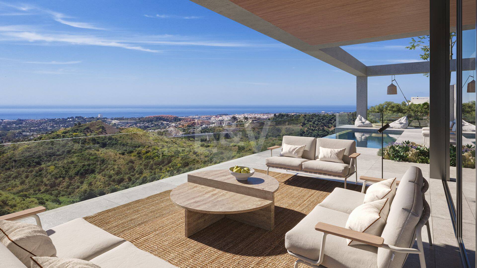 Contemporary Luxury Villa with Panoramic Sea Views in Real de la Quinta, Benahavís