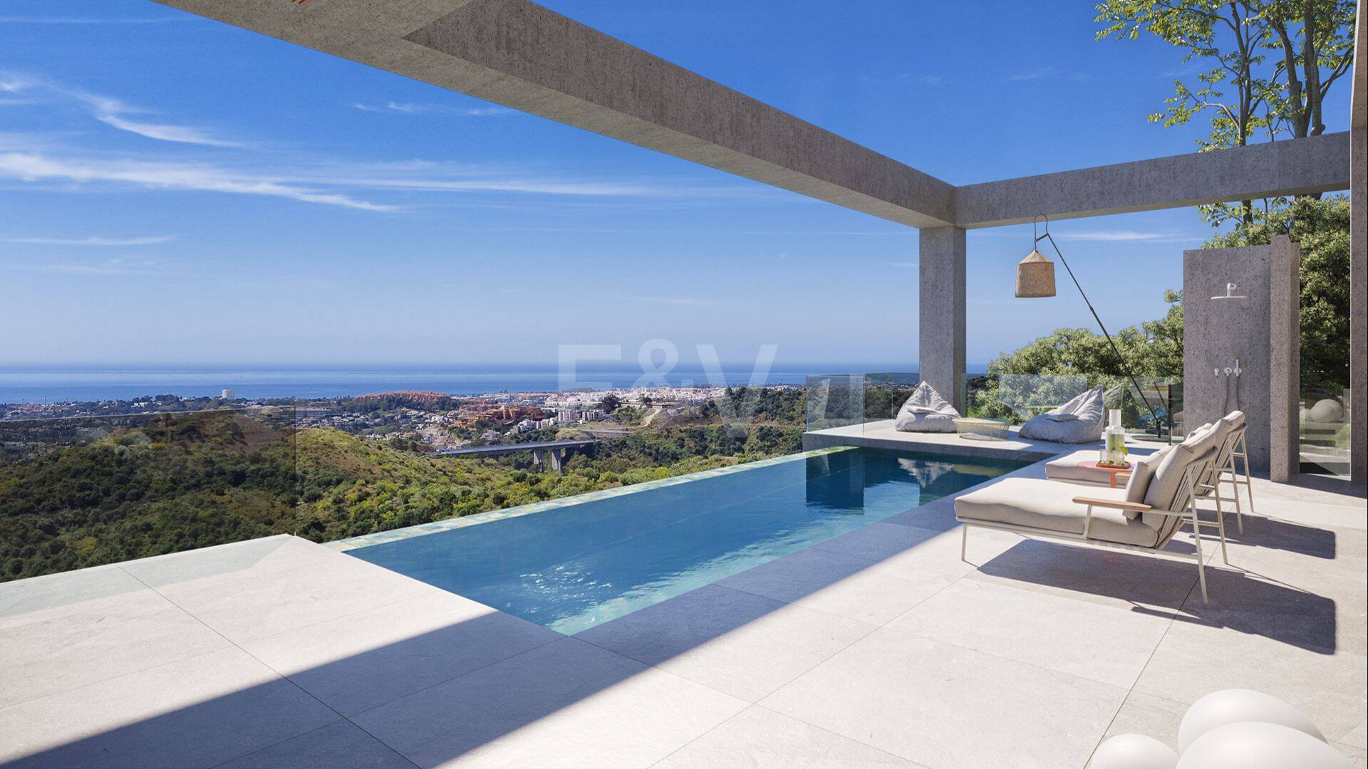 Contemporary Luxury Villa with Panoramic Sea Views in Real de la Quinta, Benahavís