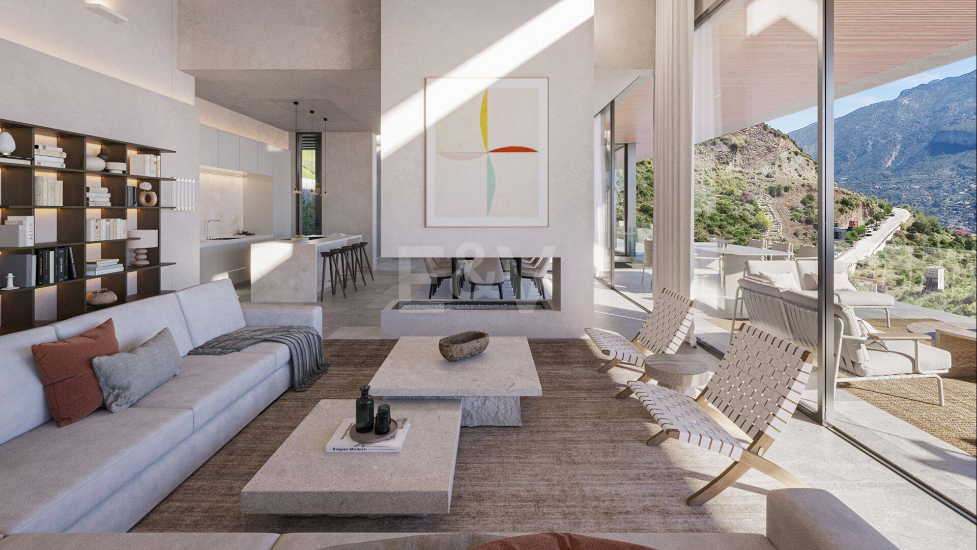 Contemporary Luxury Villa with Panoramic Sea Views in Real de la Quinta, Benahavís