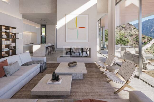 Contemporary Luxury Villa with Panoramic Sea Views in Real de la Quinta, Benahavís