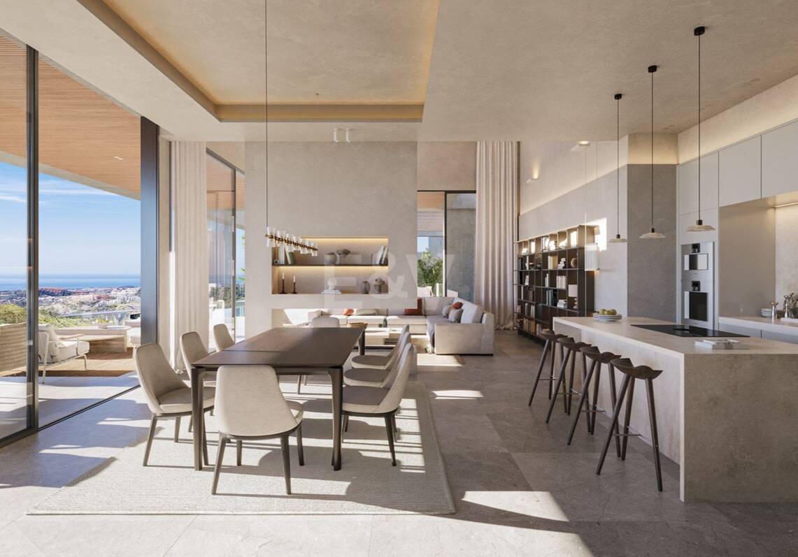 Contemporary Luxury Villa with Panoramic Sea Views in Real de la Quinta, Benahavís
