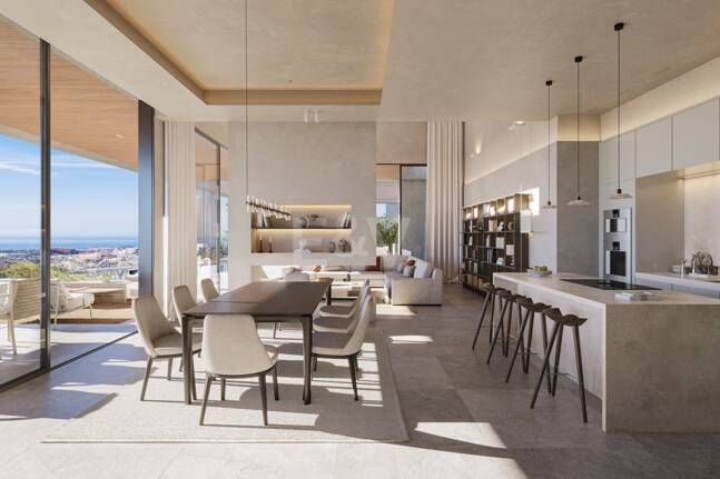 Contemporary Luxury Villa with Panoramic Sea Views in Real de la Quinta, Benahavís