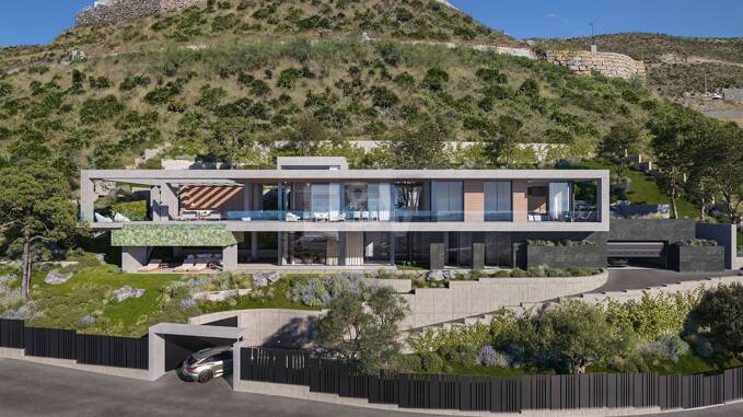 Contemporary Luxury Villa with Panoramic Sea Views in Real de la Quinta, Benahavís