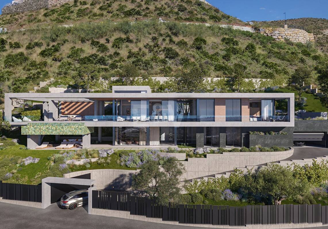 Contemporary Luxury Villa with Panoramic Sea Views in Real de la Quinta, Benahavís