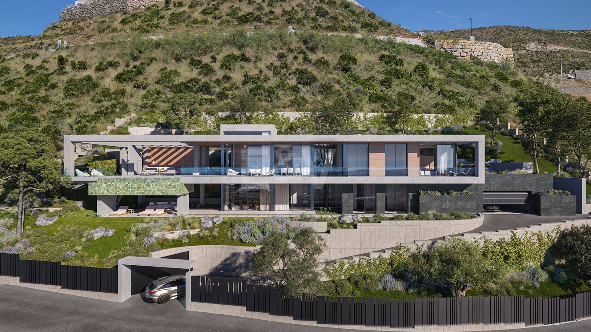 Contemporary Luxury Villa with Panoramic Sea Views in Real de la Quinta, Benahavís