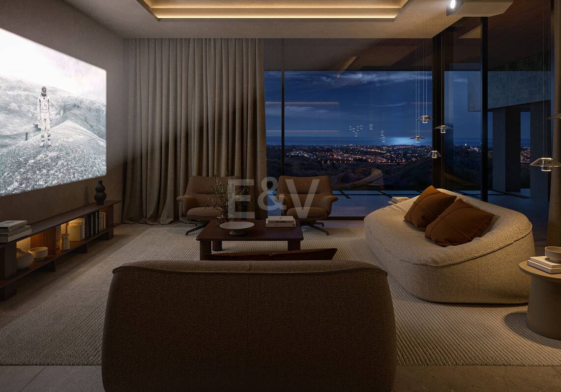 Contemporary Luxury Villa with Panoramic Sea Views in Real de la Quinta, Benahavís
