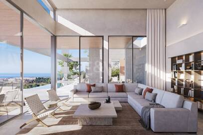 Contemporary Luxury Villa with Panoramic Sea Views in Real de la Quinta, Benahavís