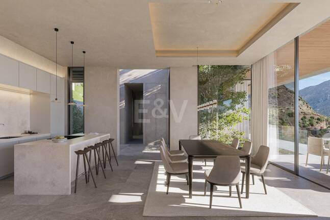 Contemporary Luxury Villa with Panoramic Sea Views in Real de la Quinta, Benahavís
