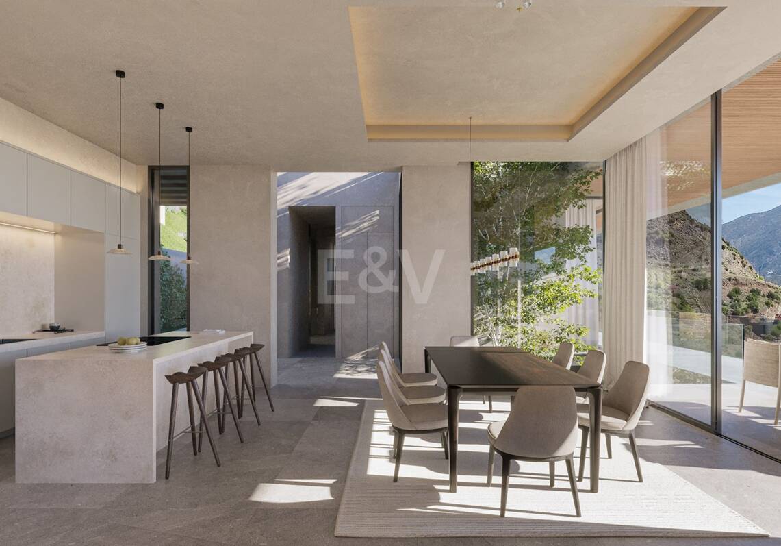 Contemporary Luxury Villa with Panoramic Sea Views in Real de la Quinta, Benahavís