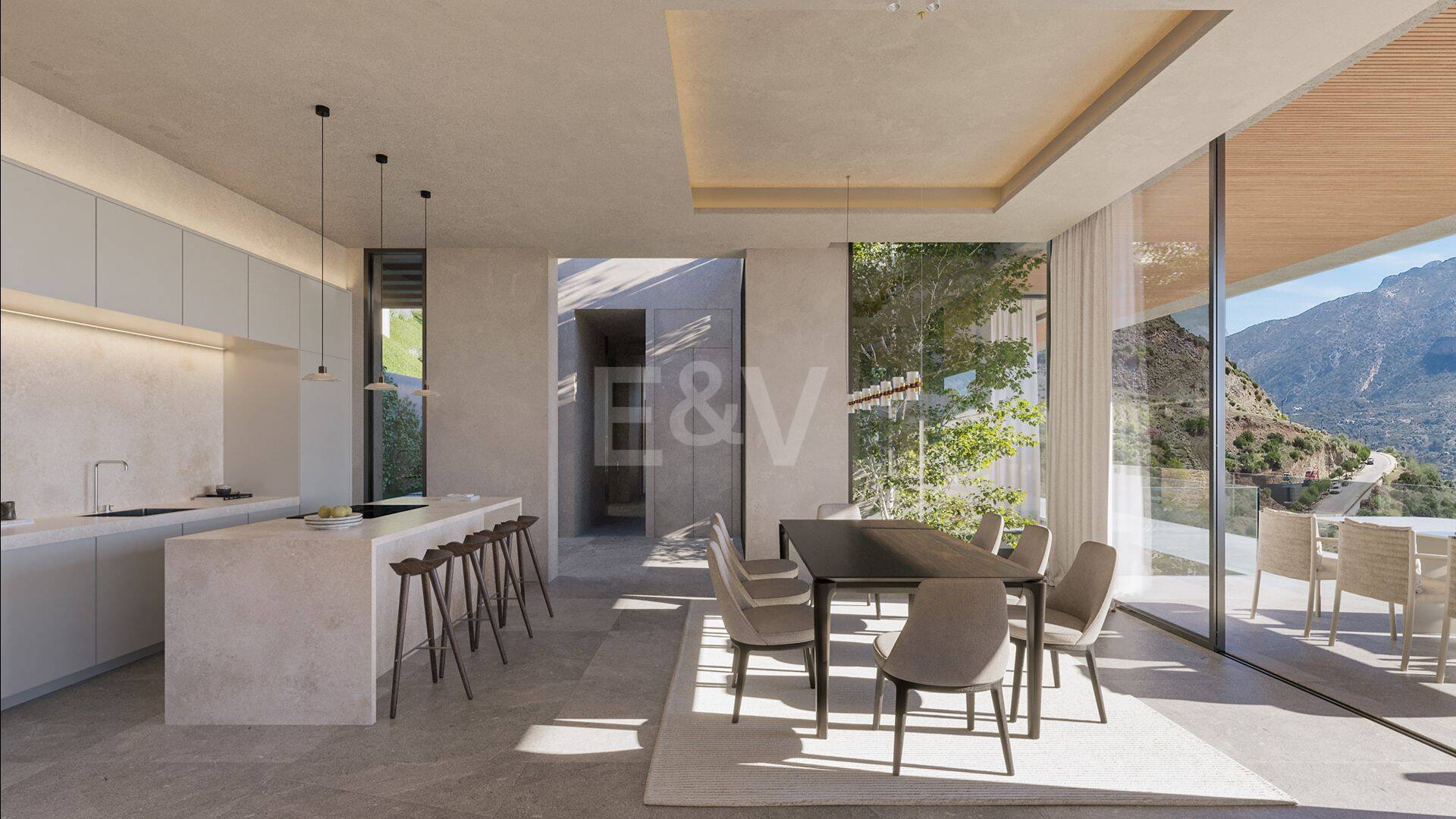 Contemporary Luxury Villa with Panoramic Sea Views in Real de la Quinta, Benahavís