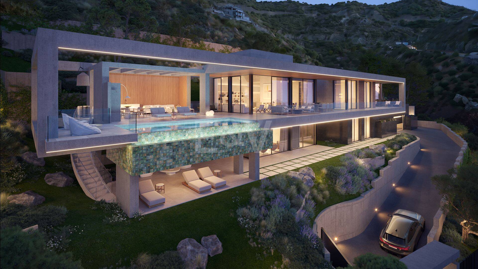 Contemporary Luxury Villa with Panoramic Sea Views in Real de la Quinta, Benahavís