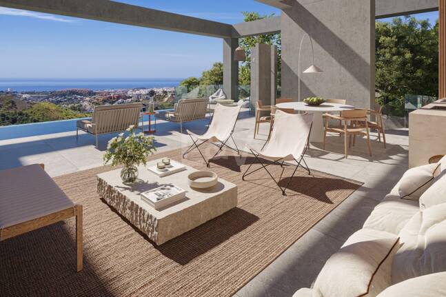 Contemporary Luxury Villa with Panoramic Sea Views in Real de la Quinta, Benahavís