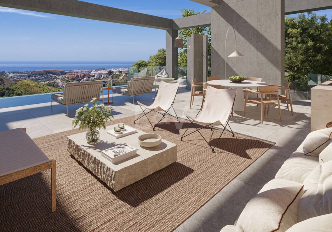 Contemporary Luxury Villa with Panoramic Sea Views in Real de la Quinta, Benahavís