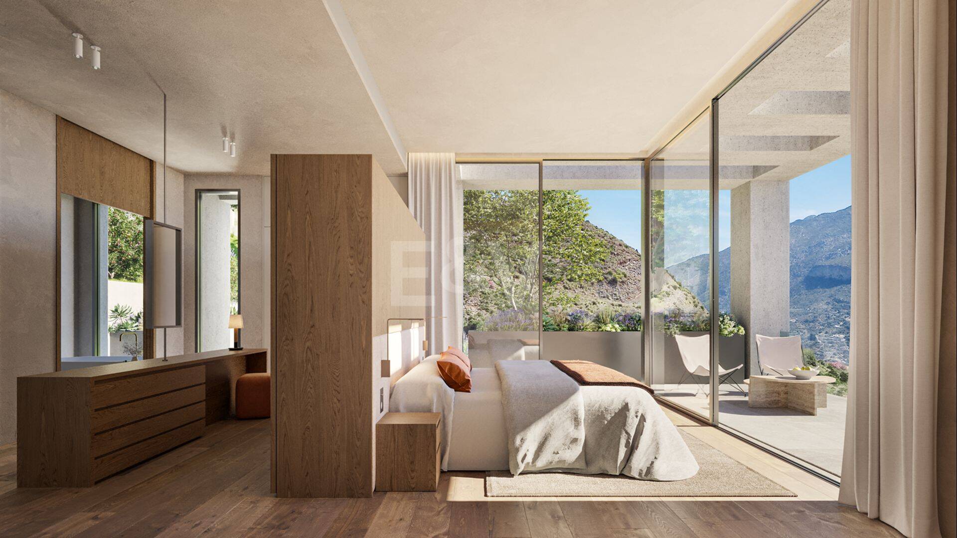 Contemporary Luxury Villa with Panoramic Sea Views in Real de la Quinta, Benahavís