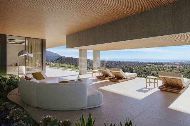 Contemporary Luxury Villa with Panoramic Sea Views in Real de la Quinta, Benahavís