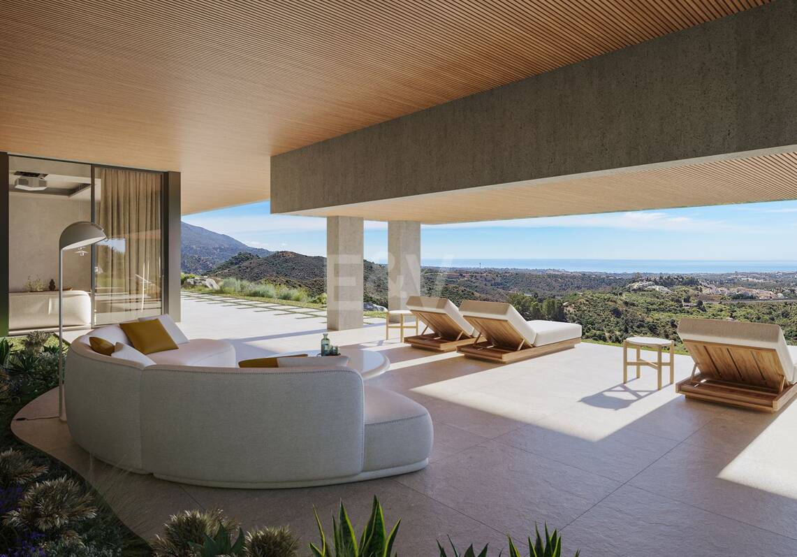 Contemporary Luxury Villa with Panoramic Sea Views in Real de la Quinta, Benahavís