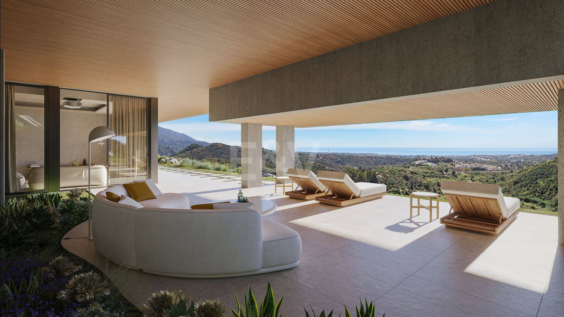 Contemporary Luxury Villa with Panoramic Sea Views in Real de la Quinta, Benahavís