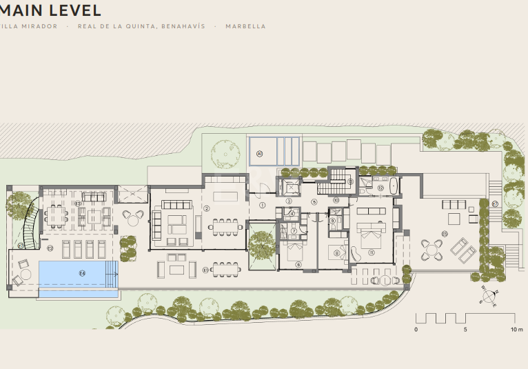 Contemporary Luxury Villa with Panoramic Sea Views in Real de la Quinta, Benahavís