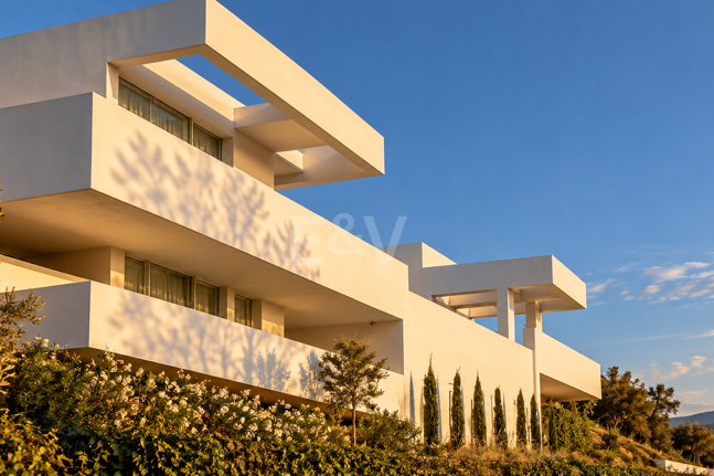Exceptional Architectural Villa with Panoramic Sea Views in Los Altos de los Monteros, Marbella