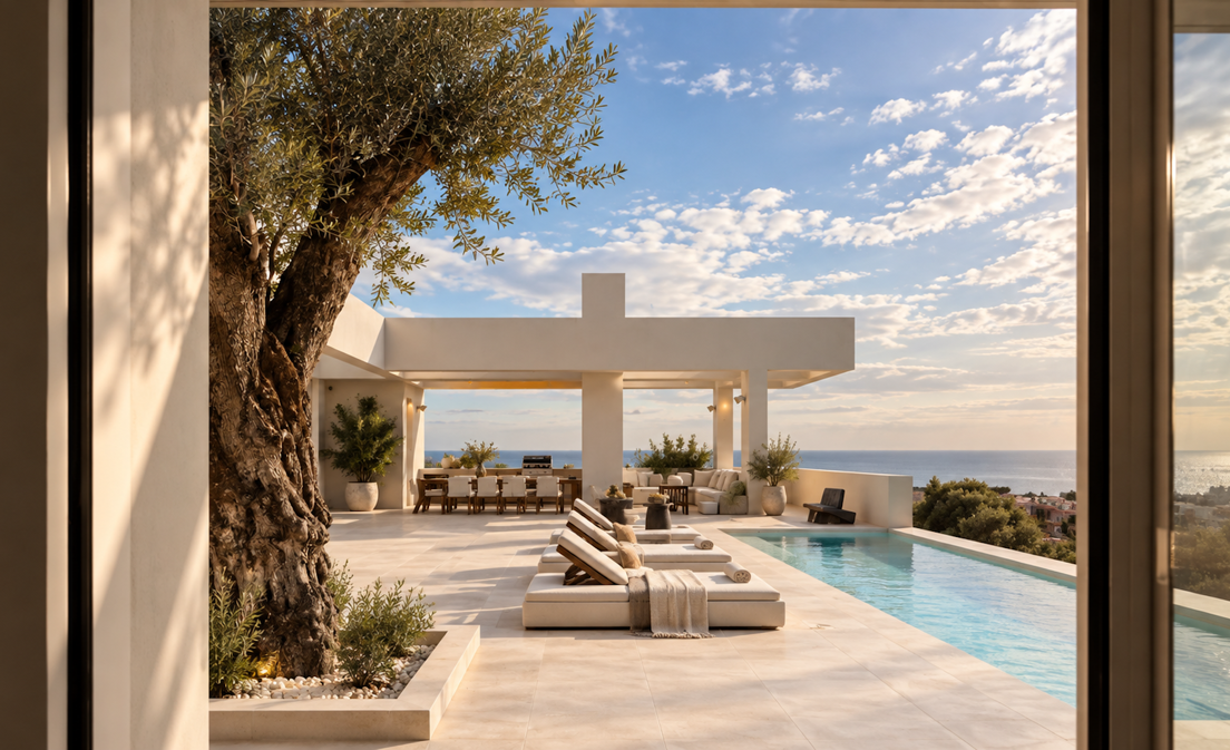 Set in the elevated hills of Los Altos de los Monteros, Marbella, this exceptional contemporary villa designed by renowned architect...