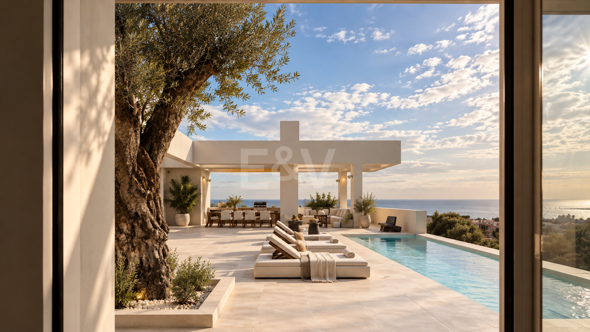 Exceptional Architectural Villa with Panoramic Sea Views in Los Altos de los Monteros, Marbella