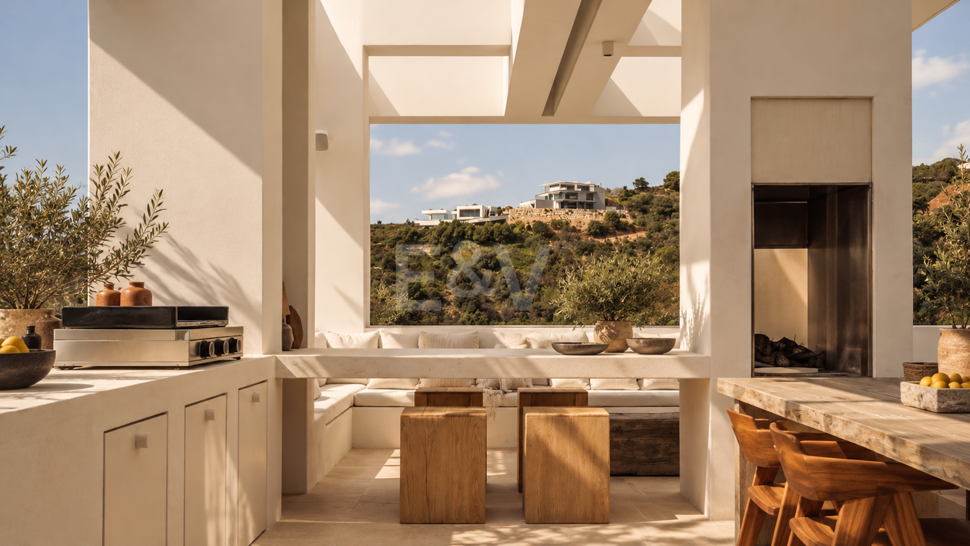Exceptional Architectural Villa with Panoramic Sea Views in Los Altos de los Monteros, Marbella