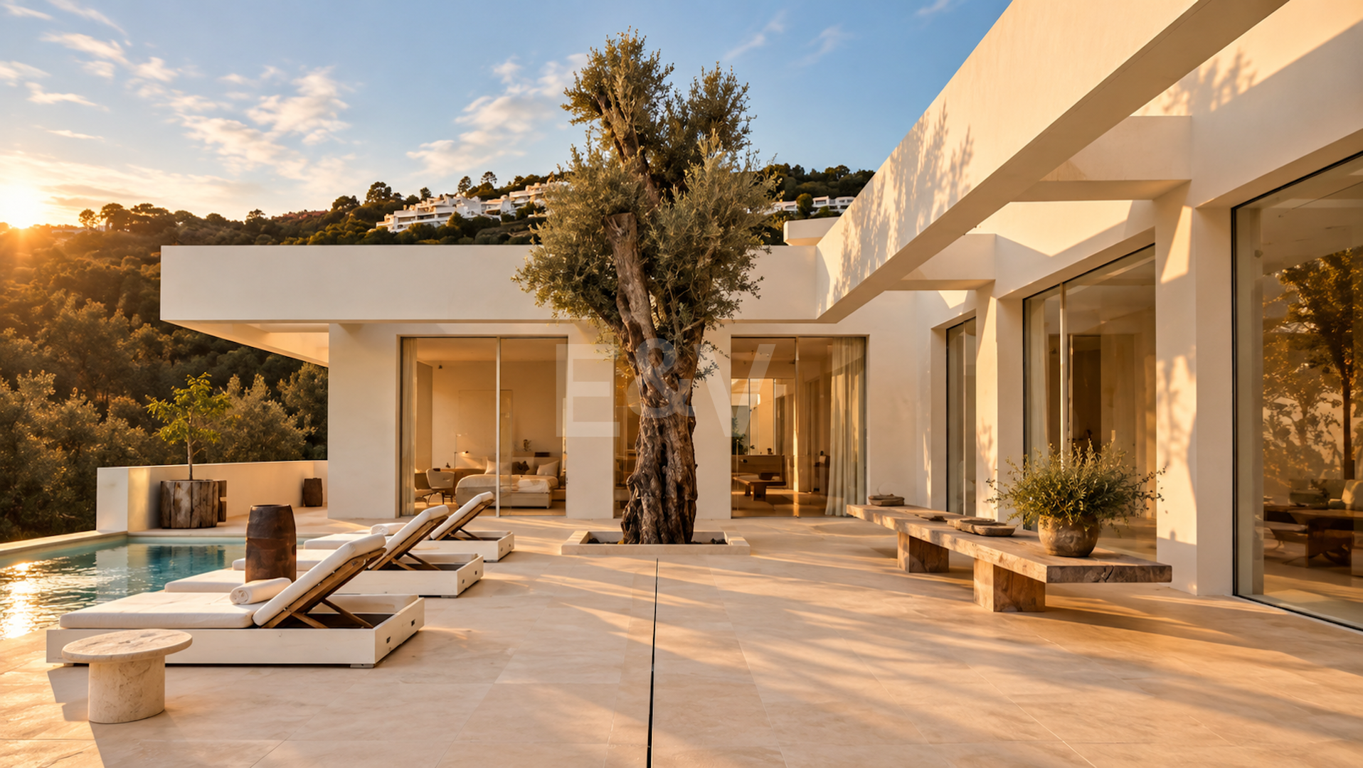 Exceptional Architectural Villa with Panoramic Sea Views in Los Altos de los Monteros, Marbella