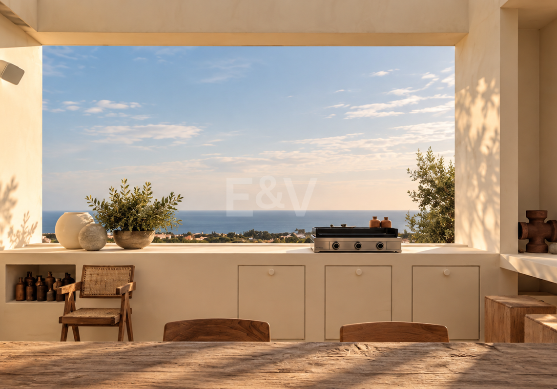 Exceptional Architectural Villa with Panoramic Sea Views in Los Altos de los Monteros, Marbella