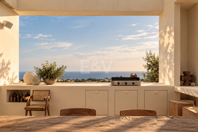 Exceptional Architectural Villa with Panoramic Sea Views in Los Altos de los Monteros, Marbella