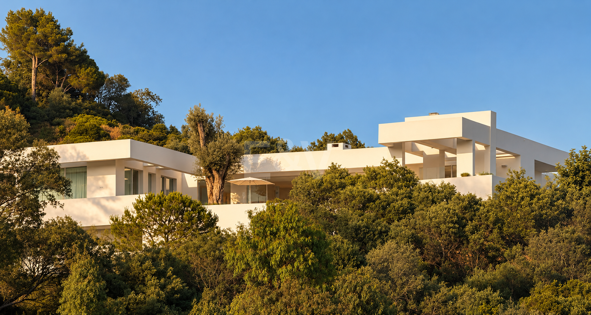 Exceptional Architectural Villa with Panoramic Sea Views in Los Altos de los Monteros, Marbella