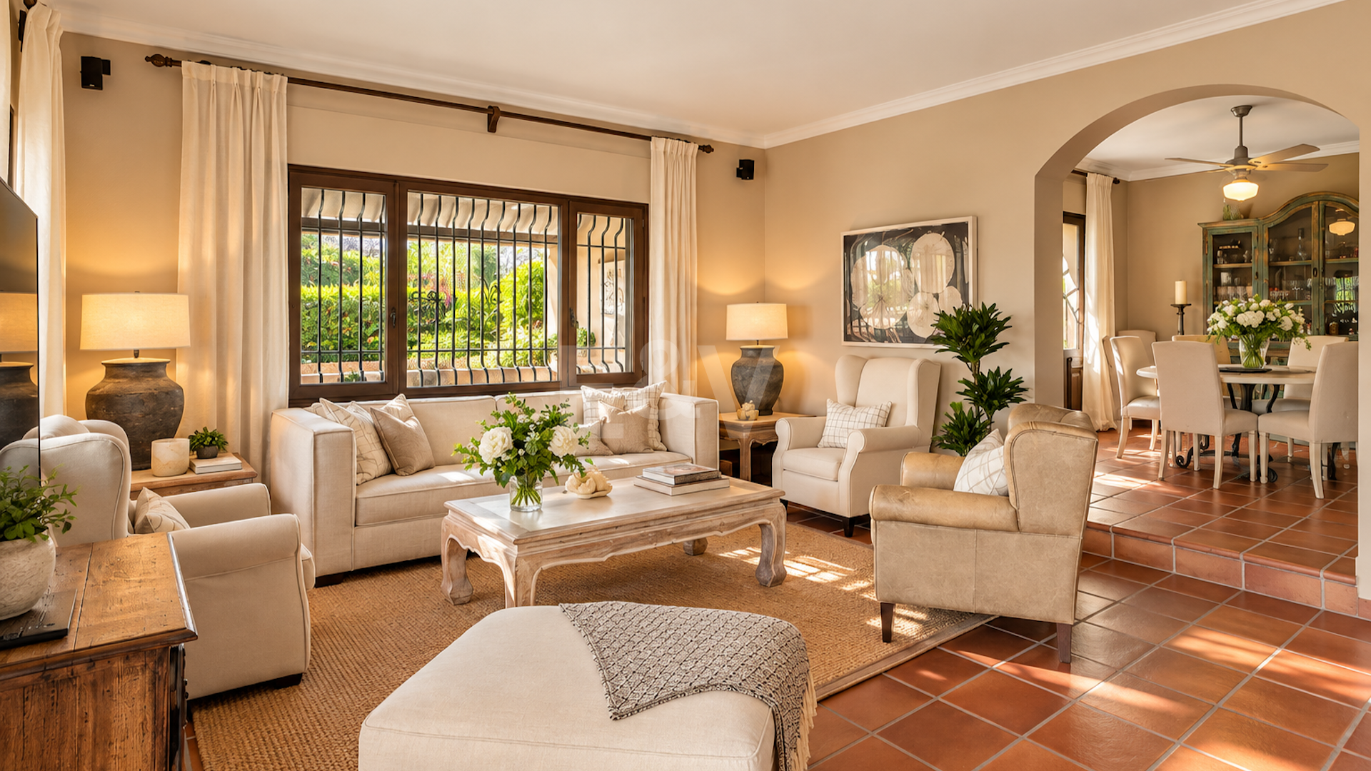 Außergewöhnliche Villa in zweiter Strandreihe in Los Monteros mit Meerblick