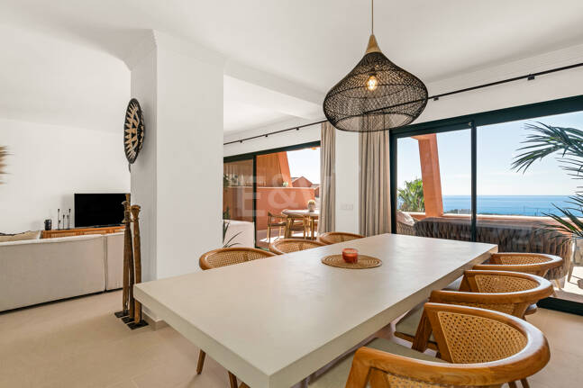 Stilvolles Duplex-Penthouse mit Panoramameerblick in El Rosario