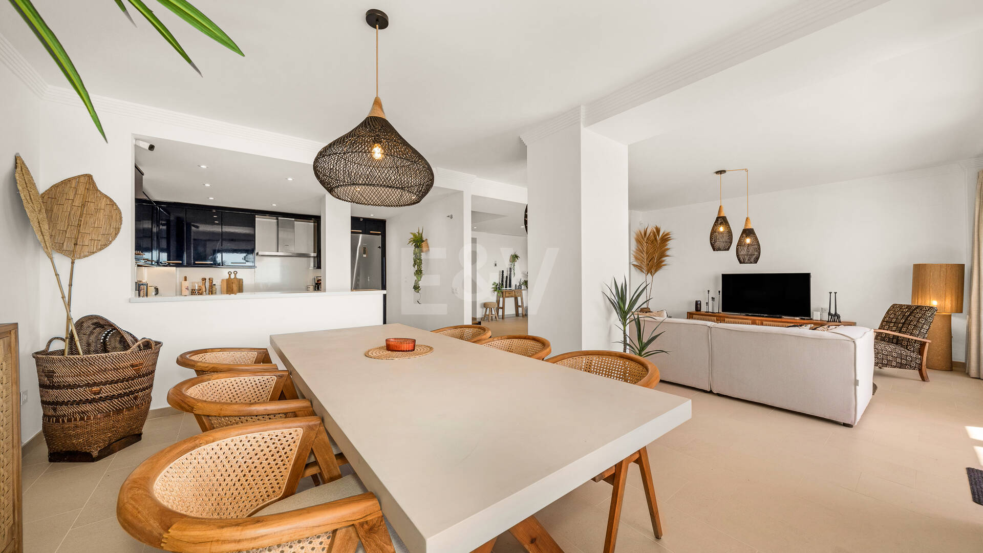 Stilvolles Duplex-Penthouse mit Panoramameerblick in El Rosario