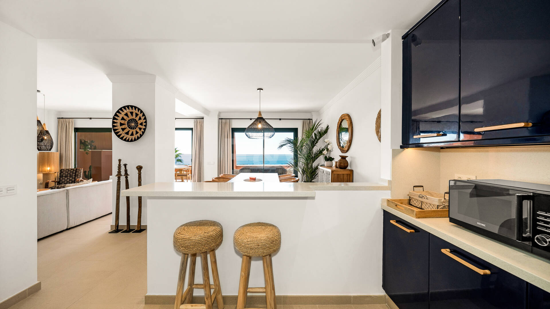 Stilvolles Duplex-Penthouse mit Panoramameerblick in El Rosario