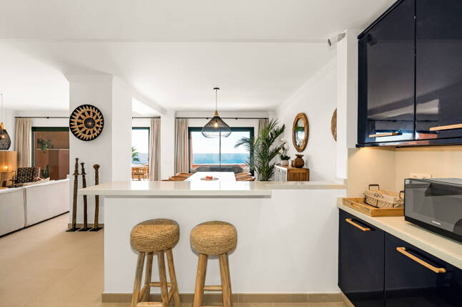 Stilvolles Duplex-Penthouse mit Panoramameerblick in El Rosario