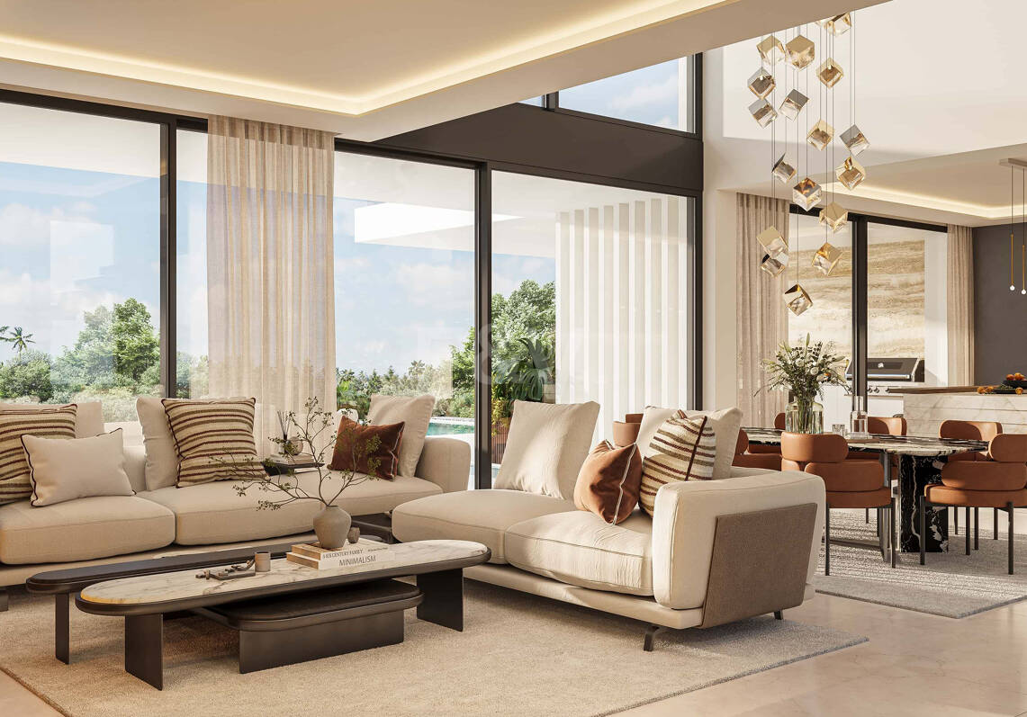 Lujosa villa de obra nueva con diseño premium en la exclusiva zona de San Pedro Playa