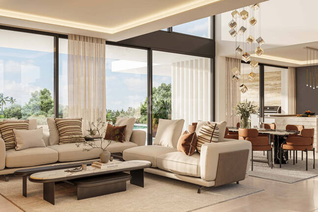 Lujosa villa de obra nueva con diseño premium en la exclusiva zona de San Pedro Playa