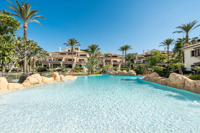 Elegante Wohnung in der exklusiven Wohnanlage Los Monteros Playa