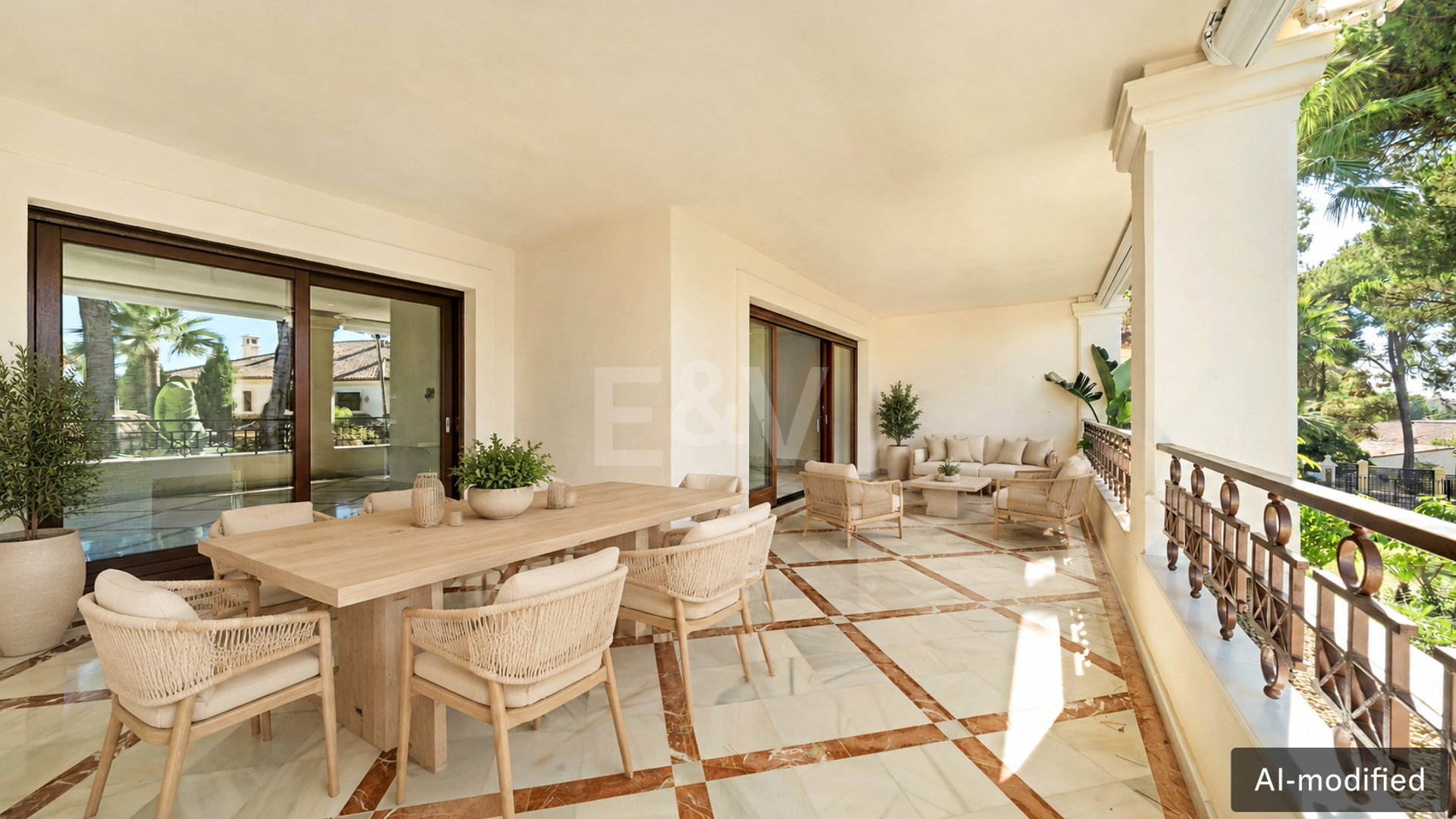 Elegante Wohnung in der exklusiven Wohnanlage Los Monteros Playa