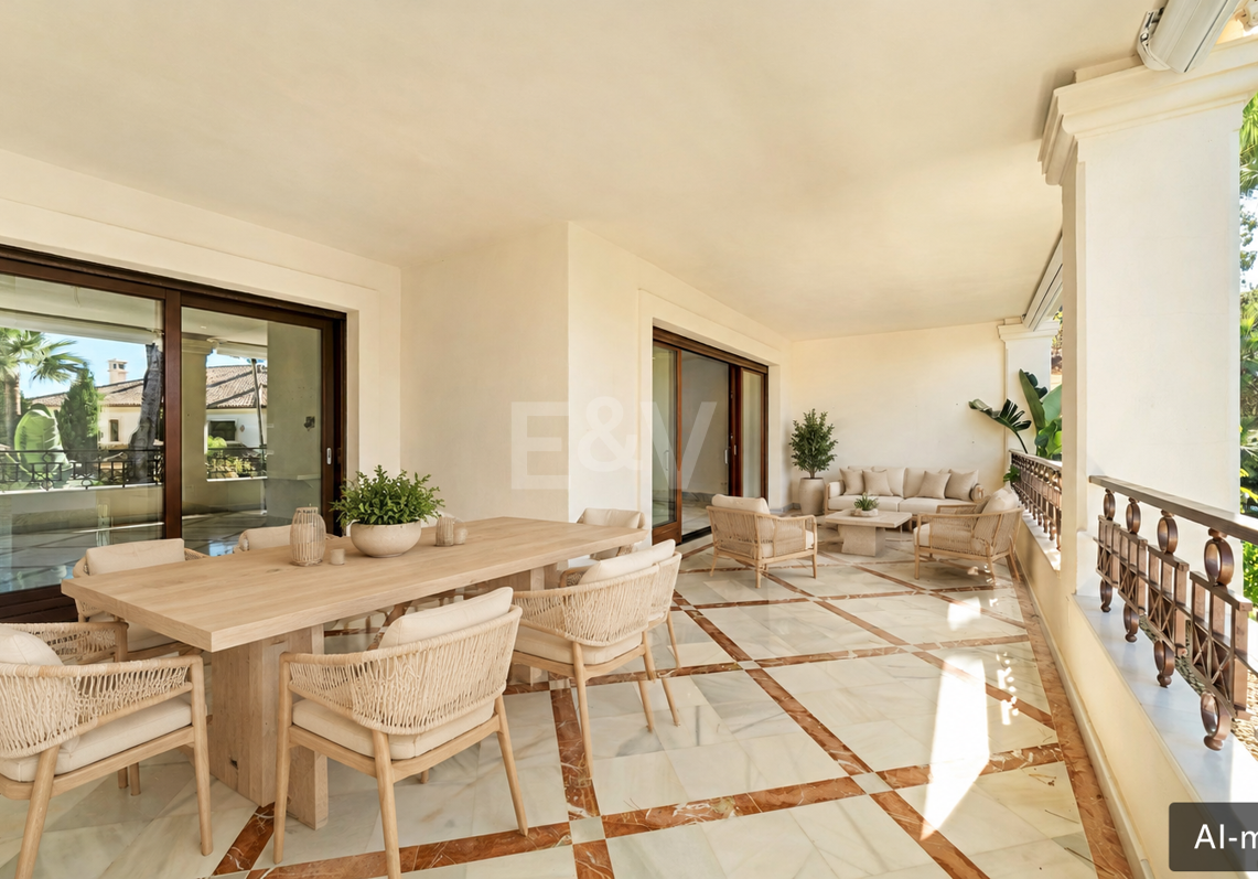 Elegante Wohnung in der exklusiven Wohnanlage Los Monteros Playa